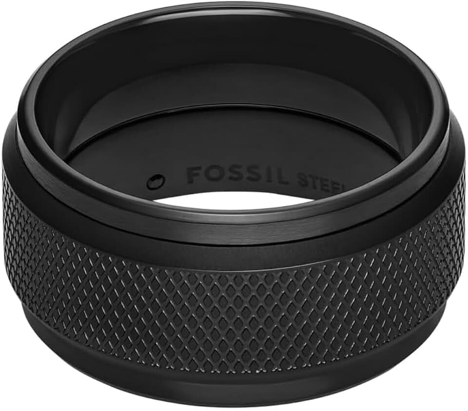 Fossil Herren-Edelstahlband Ringe