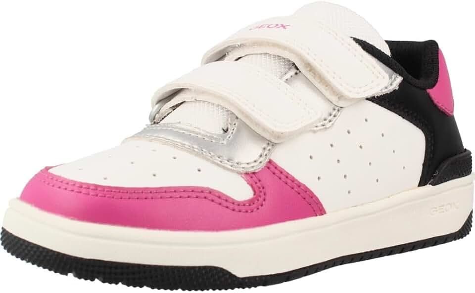 Geox J Washiba Girl, Turnschuhe für Mädchen und Jungen