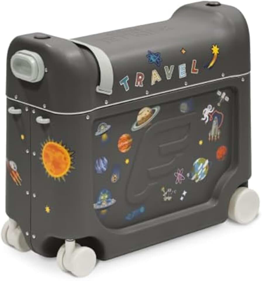 Stokke JetKids BedBox™ Ride-on Kinderkoffer, Midnight Grey