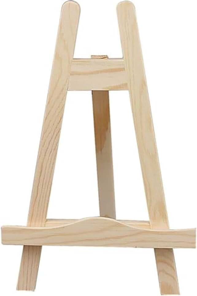 Creativ 576220 Mini-Zeichenstaffelei, Holzfarbe, 25 cm, Holz