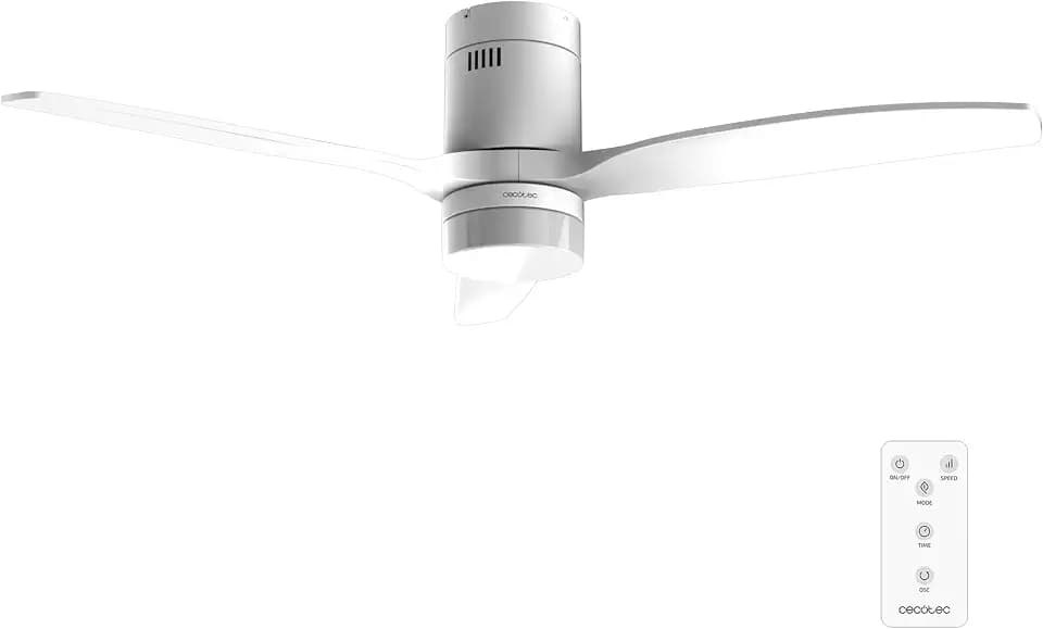 Cecotec Deckenventilator EnergySilence Aero 4600 Arctic White&White