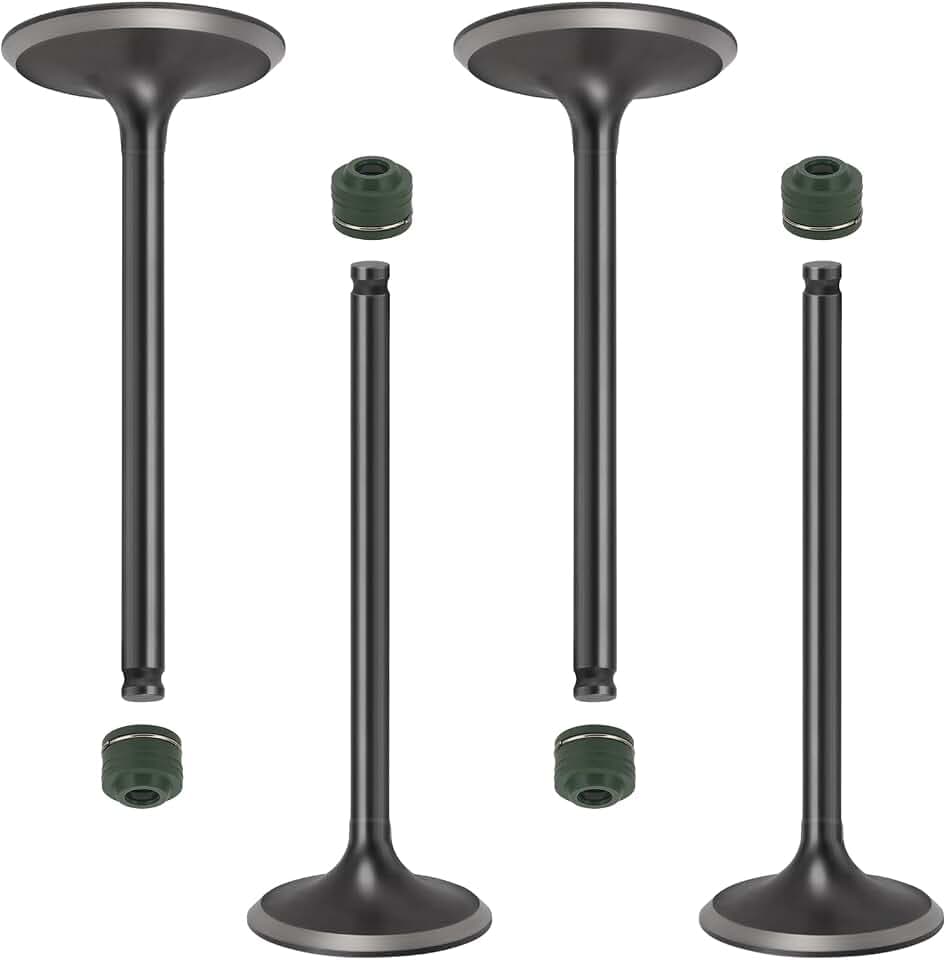 JAVIK Intake Valve Exhaust Valve Engine Valves Seals Kit for Honda CRF450 CRF450R 2002 2003 2004 2005 2006