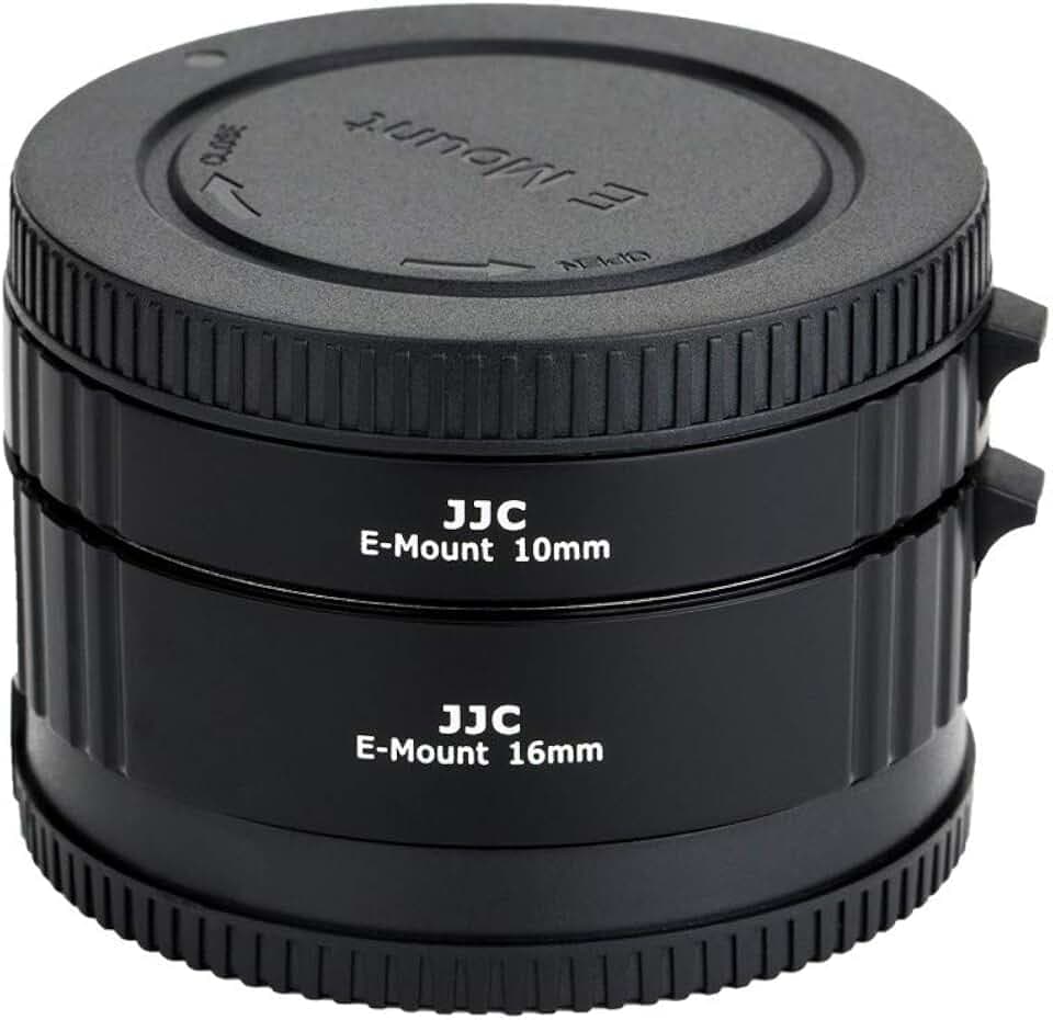 JJC AET-SES(II) 10mm/16mm stellt automatische Fokusverlängerungsröhre für Sony E-Mount ein