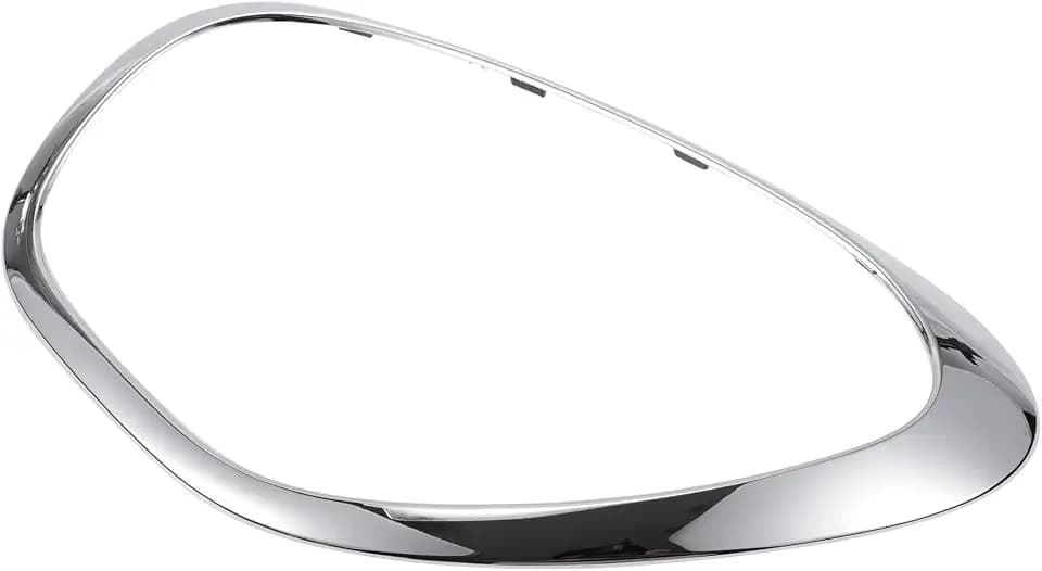 Headlight Trim Bezel for Mini Cooper Countryman 2011-2016 No.51139801573 Front Left Headlamp Bezel Headlight Cover Decor Silver Tone 1pc