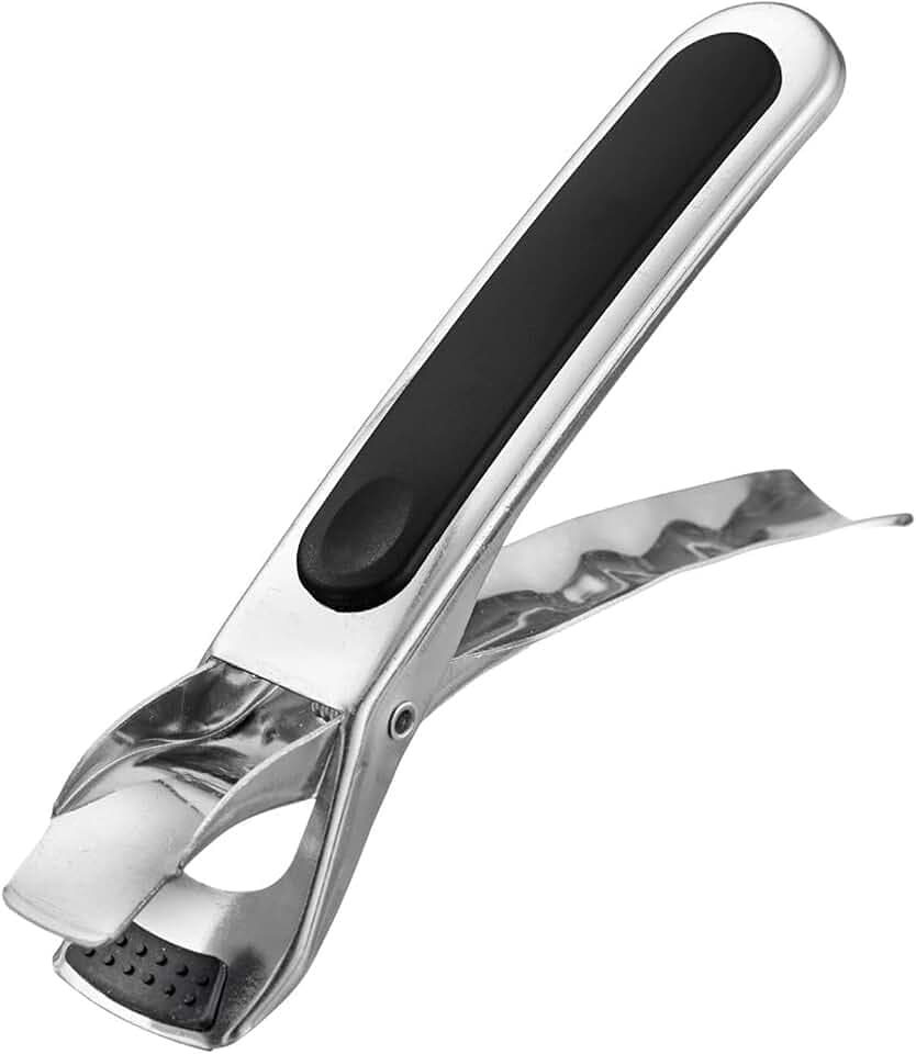 Westmark Ofenzange, Mit gummiertem Griff, Länge: 17,5 cm, Stahl/Silikon, Silber/Schwarz, 10792270