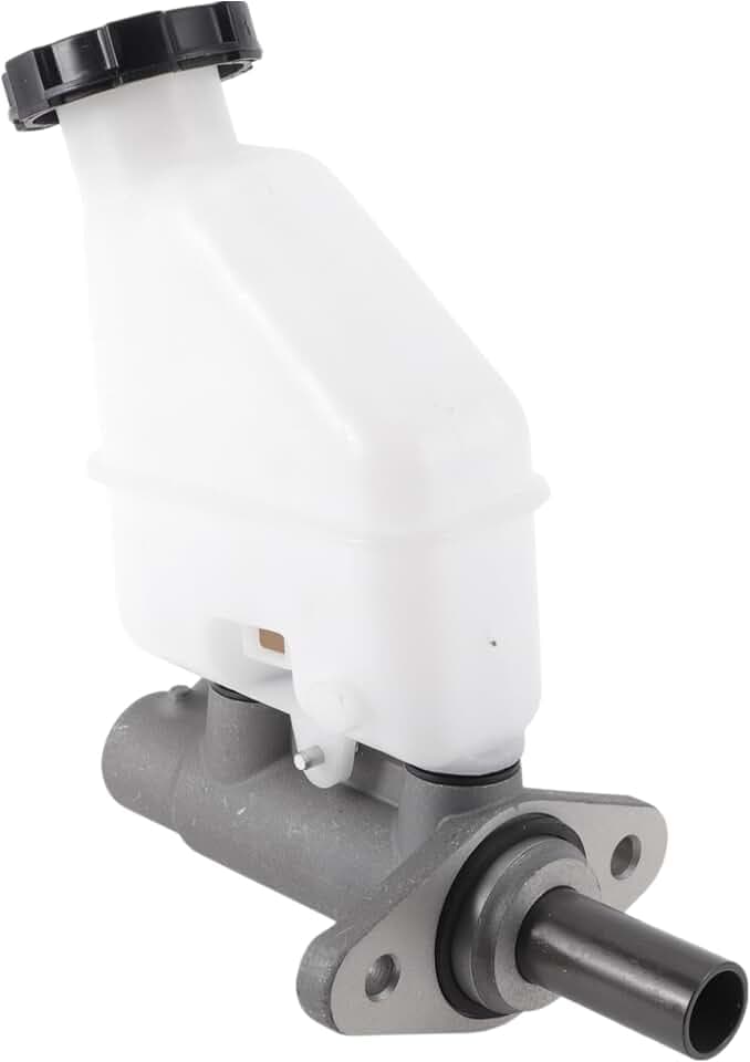 Brake Master Cylinder with Reservoir No.585102P300 for Kia Sorento 2009-2012 Hydraulic Master Cylinder Silver Tone,White Aluminum Alloy,Plastic 1 Pc