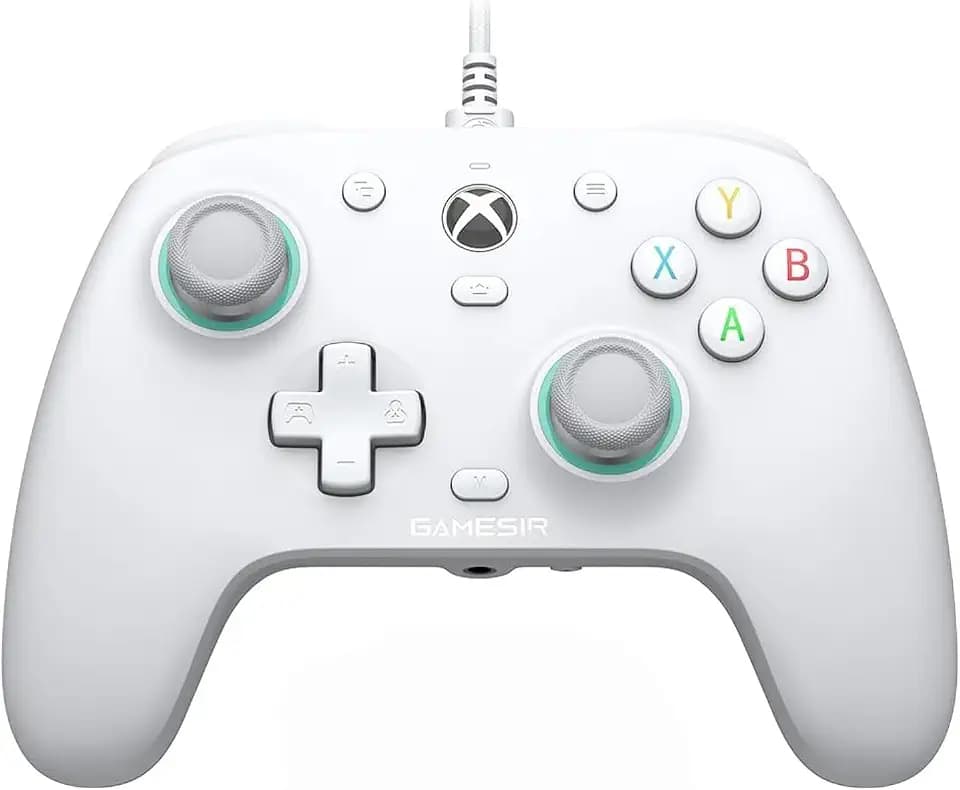 GameSir G7 SE Plud and Play Controller with Hall Effect Joysticks/Hall Trigger, Anti-Drift Wired Gamepad for Xbox Series X|S, Xbox One & Windows 10/11, 3.5 mm Audio Jack - White