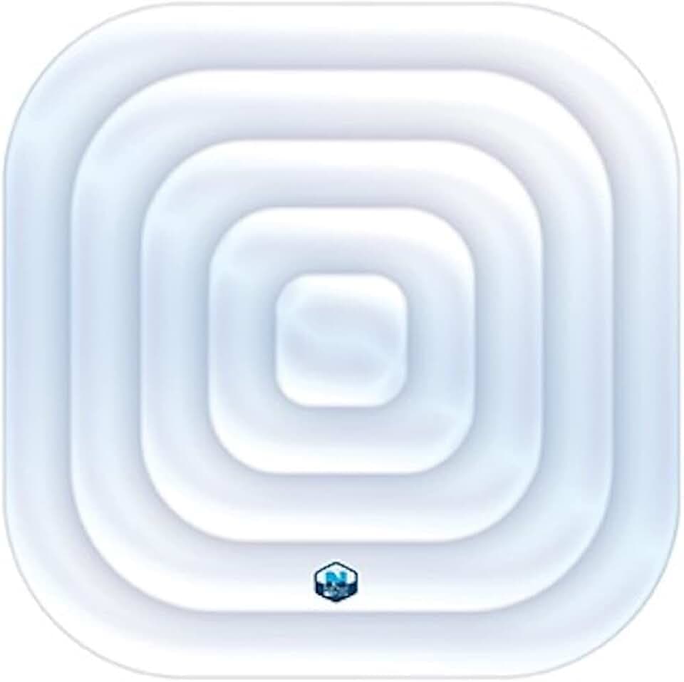 NetSpa – SP-N1414014 – NetSpa aufblasbarer Deckel für Whirlpool, quadratisch, 118x118 cm (kompatibel Bohemian)