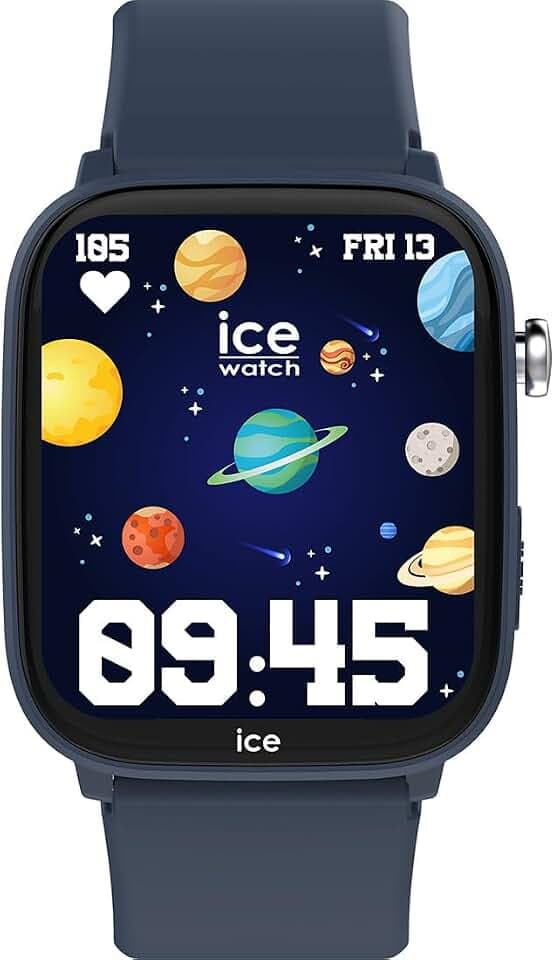 Ice-Watch - ICE smart junior 3.0 Find My - Geolokalisierbare Kinderuhr mit Silikonarmband (1,75 Zoll) - FIND MY-kompatibel, Ohne Abo und ohne SIM-Karte