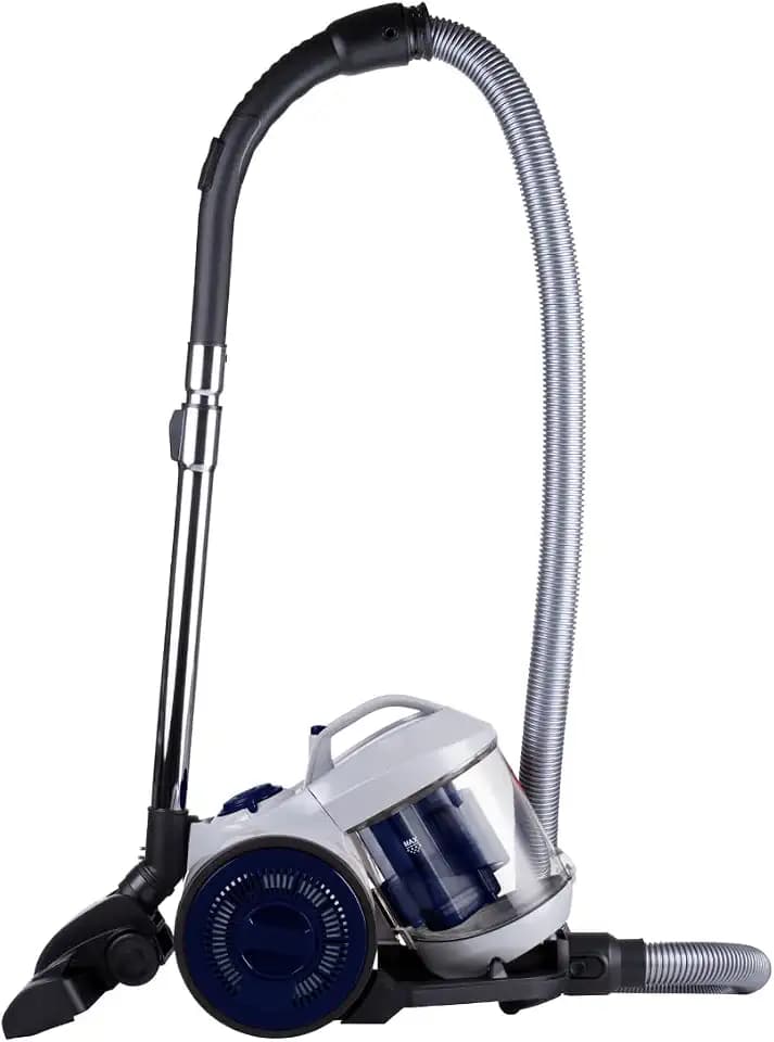 Dirt Devil Staubsauger ohne Beutel DD2503 – Staubsauger 800W HEPA 12 Filter – mit Kombibürste, Fugendüse und Möbelaufsatz – Staubsammelbehälter 2,2 l, Ot Weiß