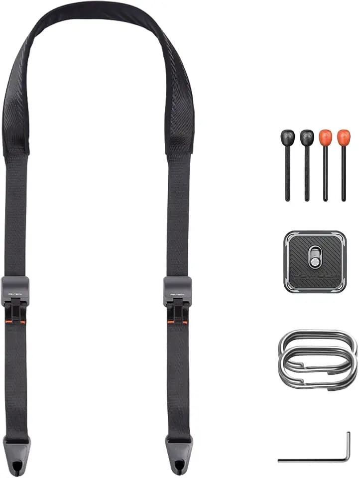 PGYTECH 1.8" Wide Padded Camera Strap w Quick Release Plate for DSLR/SLR