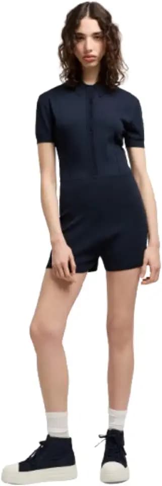 Armani Exchange Women's Short Knit Jumpsuit