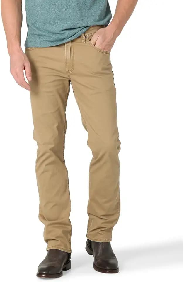 Wrangler Authentics Herren-Jeans, Slim Fit, gerades Bein