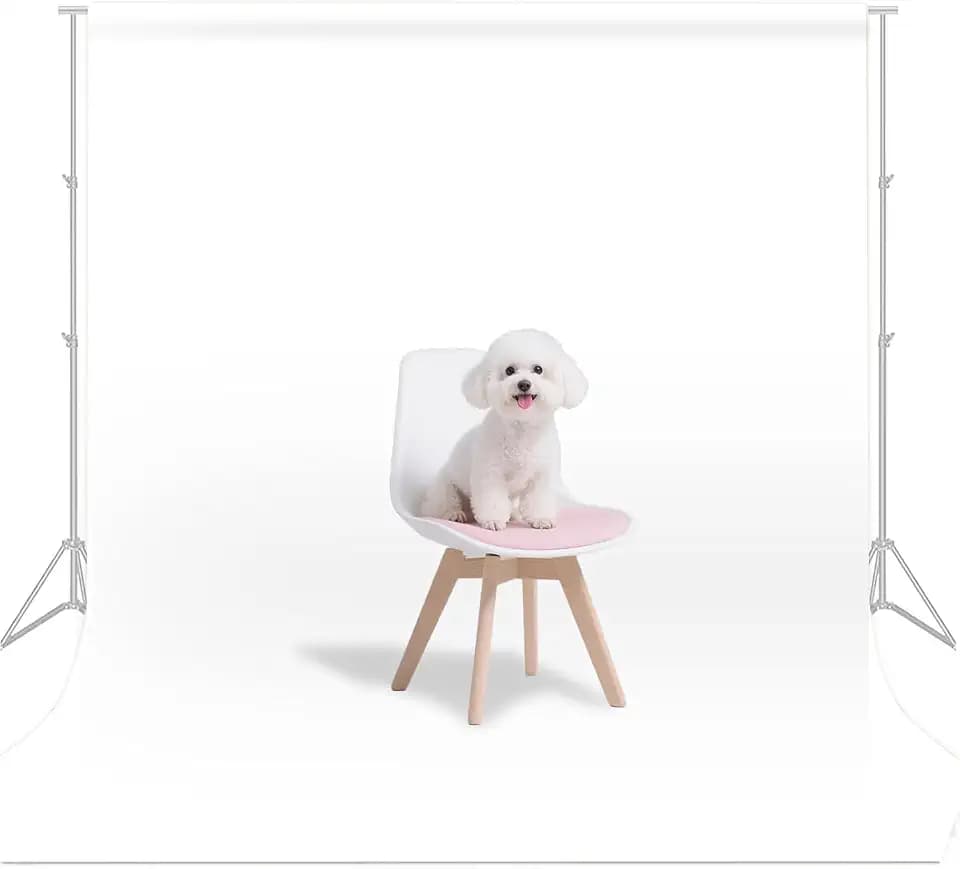 White Photo Backdrop for Photoshoot Background Photography 8x10ft
