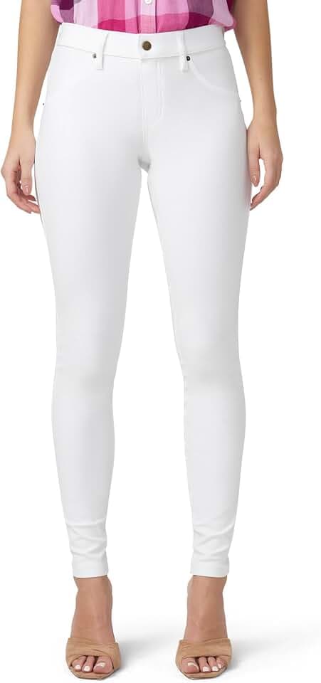 Essential Denim-Leggings für Damen von HUE | Modische Leggings mit Gesäßtaschen