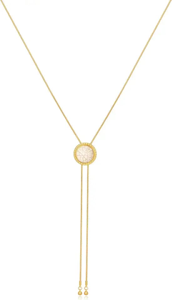 Western Cowgirl Bolo Tie Necklaces for Women Cowboy Jewelry Gifts