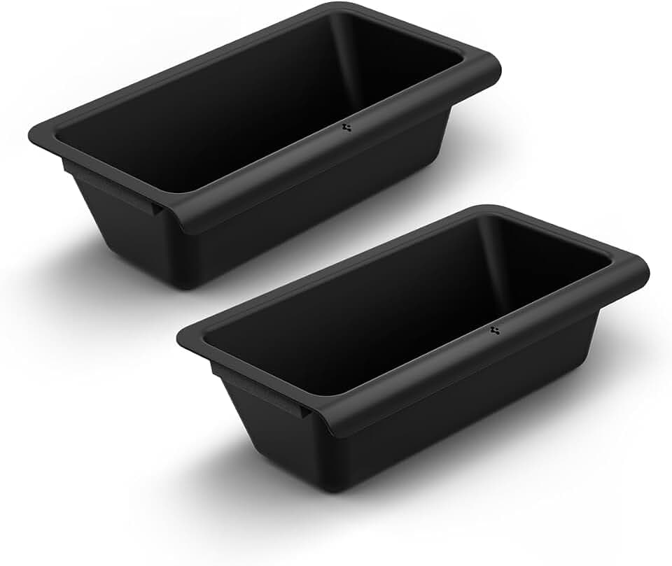 Spigen Tesla Model Y Untersitz-Aufbewahrungsbox [2er-Pack], Sitz-Organizer