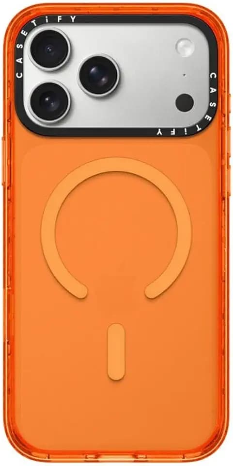 CASETiFY for iPhone 17 Pro Max Case, PC/TPU Drop Proof Case Orange