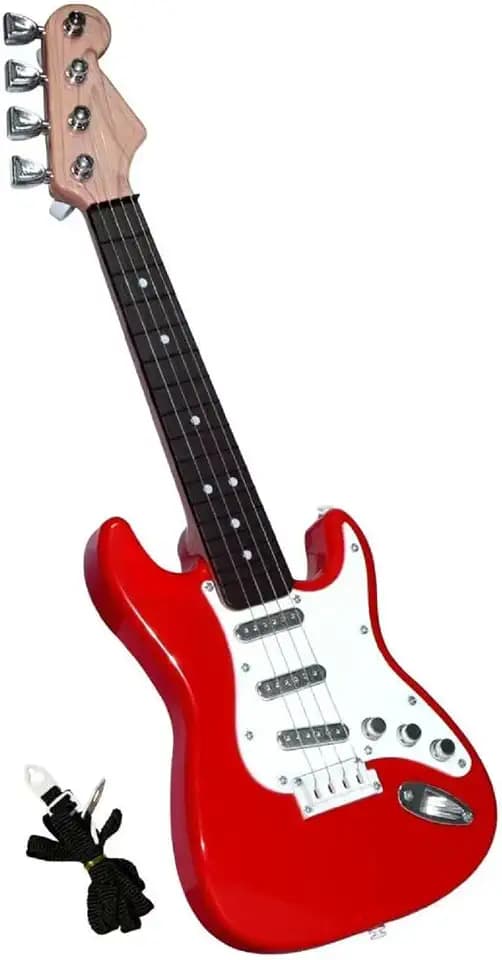 16inch Mini Guitar Toy for Kids and Beginners, Electric Guitar with Strap for Toddlers and Boys and Girls Instrument Toys
