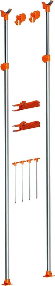 Carefree Of Colorado HD Awning Stabiliz'r Pole Kit - Awning Pole & Tie Down Kit - RV Awning Support & Accessories (108" Extended Length)