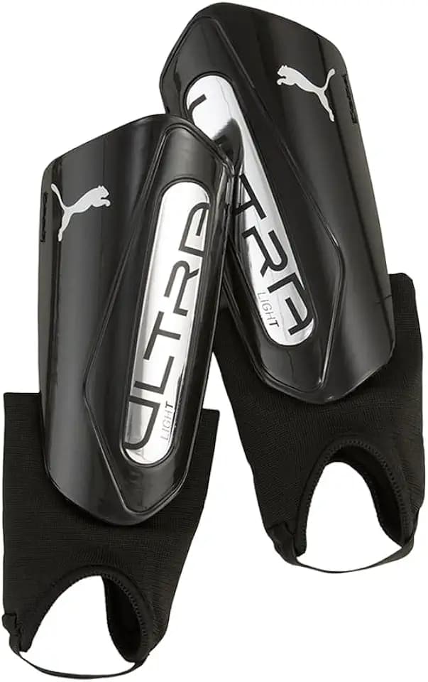 PUMA Mens Ultra Light Ankle Shinguards Soccer Cleats