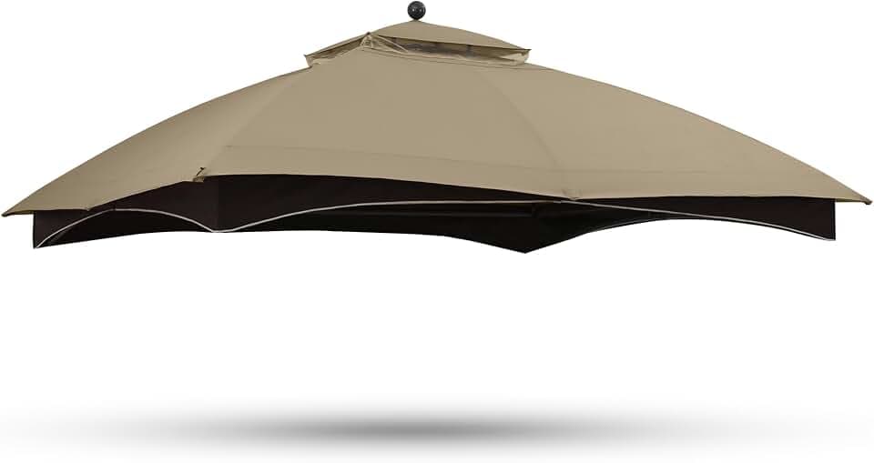 ABCCANOPY Gazebo Replacement Canopy for #GF-12S004B-1, Khaki