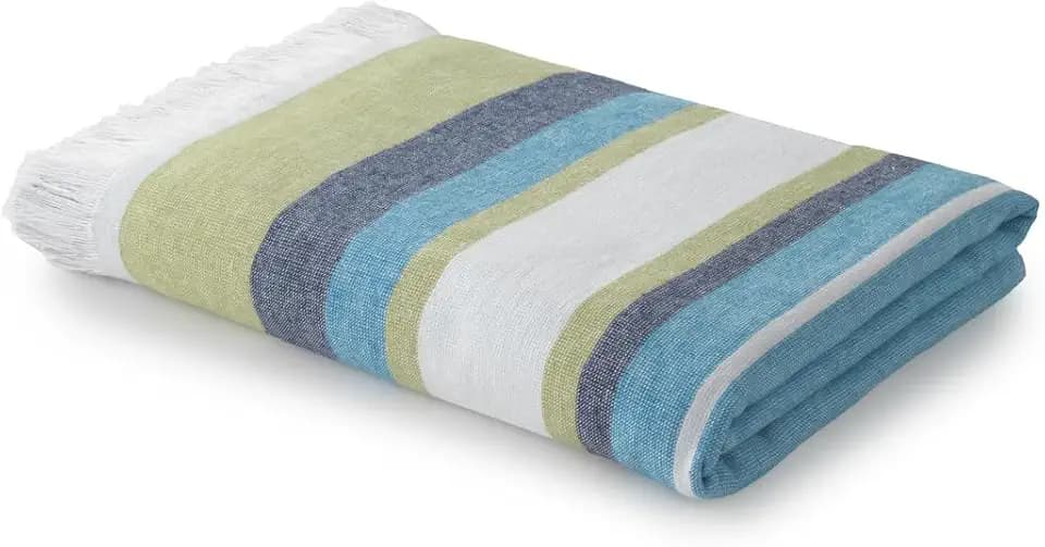 Top Towel - Soul – Strandtuch XXL 170x90 cm aus 100% Baumwolle – Weiches & Saugfähiges Badetuch – 400 g/m², Schnell Trocknend, Sandabweisend, Waschmaschinengeeignet
