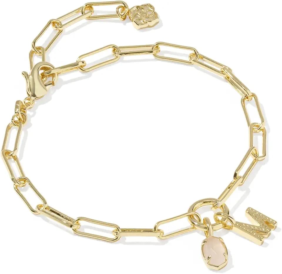 Kendra Scott Emilie Chain Letter Bracelet