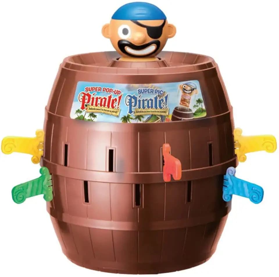 TOMY Pop Up Pirate Games for Ages 4 to 8