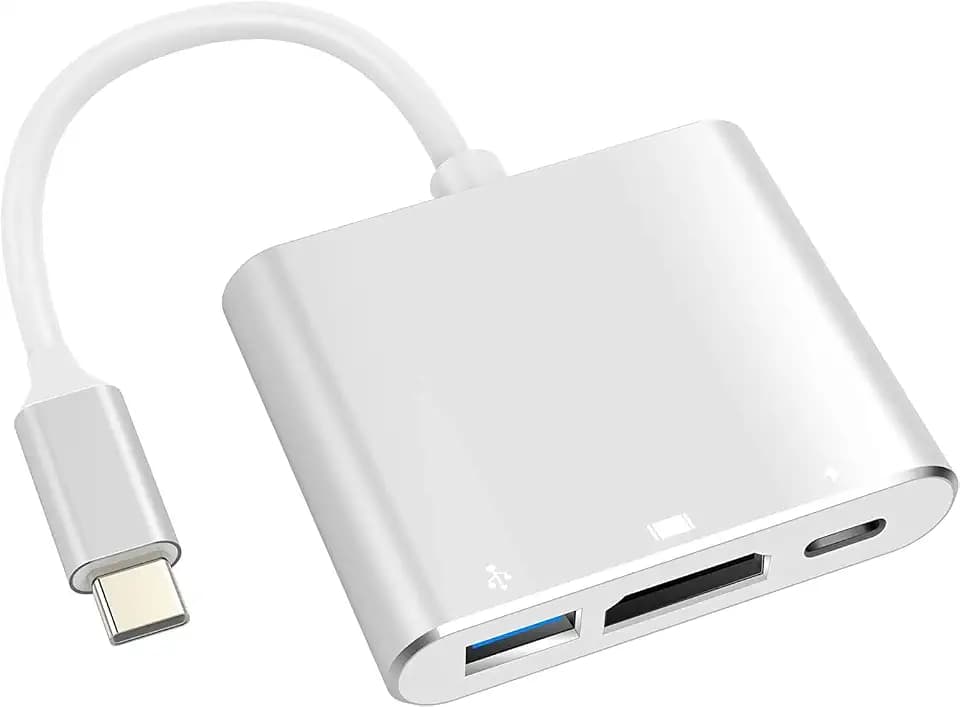 Battony USB C to HDTV Adapter, Type C Multiport AV Converter