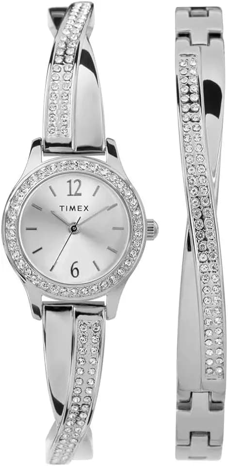 Timex Classics Damen 23mm Uhr Geschenkset