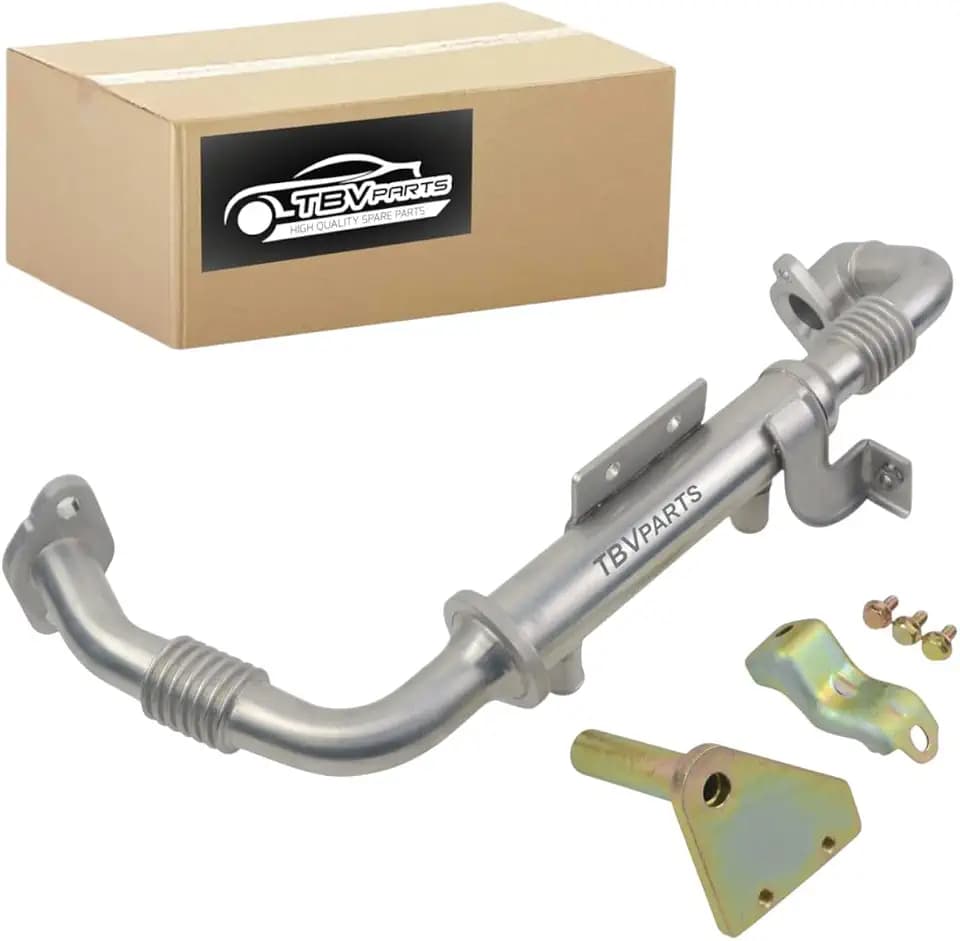 EGR Kuehler fuer Abgasrueckfuehrung, praezise Passform, dichte Verbindung, ersetzt OE 14735MB41A 7485112898 5001870059 14735MB40A 284164X750, montagefreundlich, fuer F24M F24W 2.5