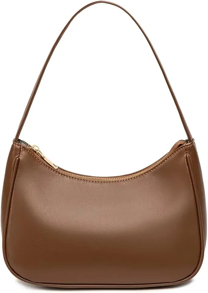 CYHTWSDJ Shoulder Bags for Women, Cute Hobo Tote Handbag Mini Clutch Purse with Zipper Closure