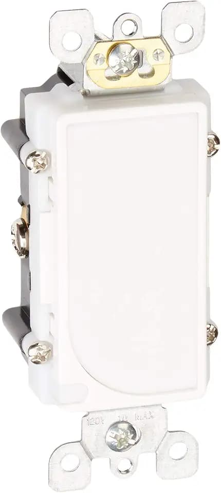 Leviton 120V AC Decora LED Full Guide Light, 6527-W, White