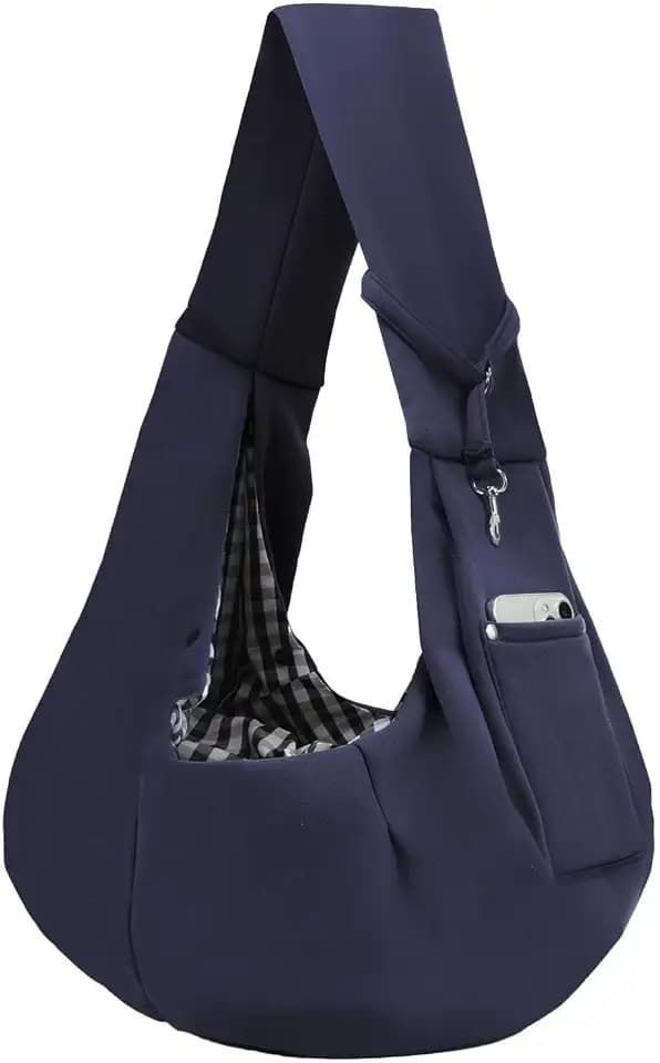 ARZQUT Dog and Cats Carrier Sling, Small Pet Carrier with Storage Pocket