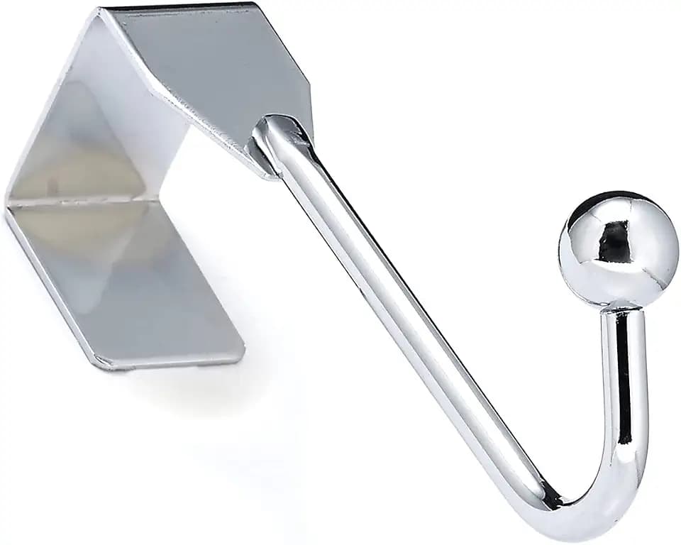 Richelieu | Utility Metal Single Over-The-Door Hook, Chrome