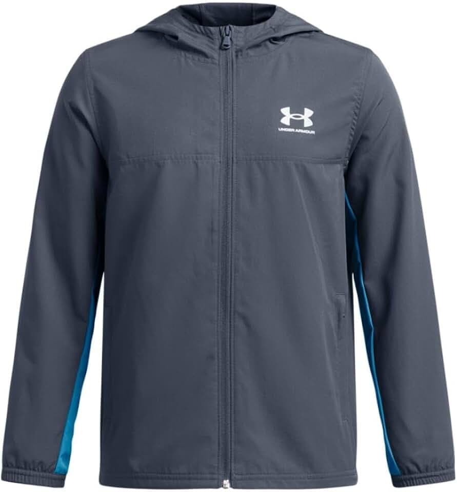 Under Armour Jungen Ua B Rival Wvn Jacket Shirt (1er Pack)