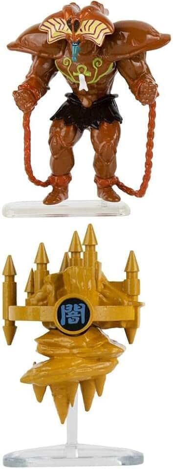 Super Impulse 5502D Yu Gi oh Sehr detailliertes 9,5 cm Gelenk-Set enthält Exodia-Figur und Schloss der dunklen Illusionen, Mehrfarbig