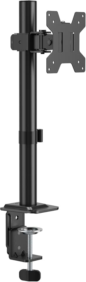 PureMounts Monitorhalterung 17-32 Zoll höhenverstellbar VESA 75/100