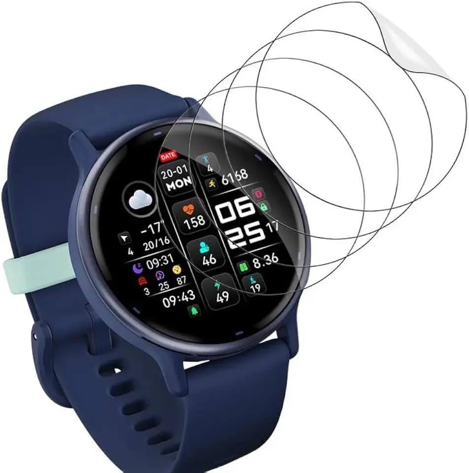 (4 Stück) Dislplayschutz für Garmin Vivoactive 5 Schutzfolie Soft TPU