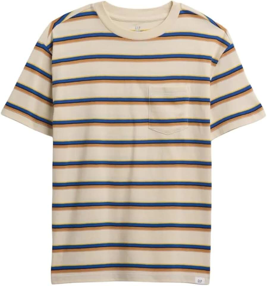 Gap Boys Short Sleeve Crewneck Pocket Tee T-Shirt
