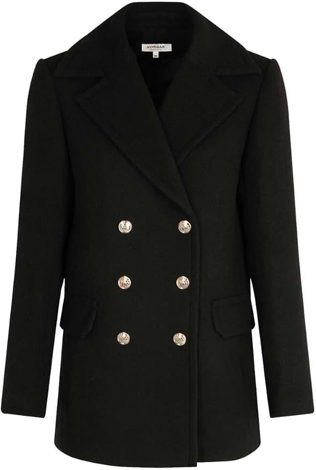 Morgan Damen 242-gcab Mittellanger Mantel (1er Pack)