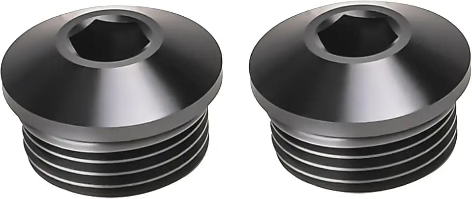 12AN Male Hex Socket Plug ORB Port with O Ring Fitting Adapter