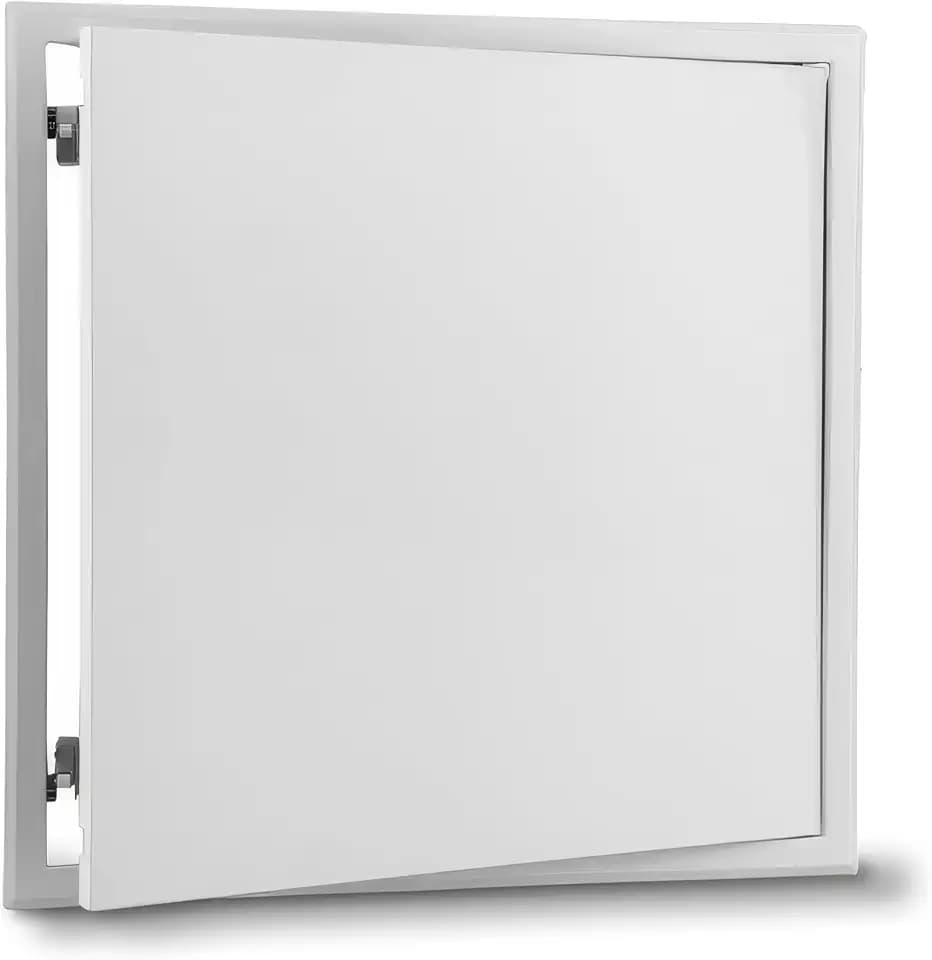 Byson Metal Access Panel – Push-to-Open Access Door – Plumbing Access Panel for Drywall – Durable Galvanized Steel (6 x 6 inches)
