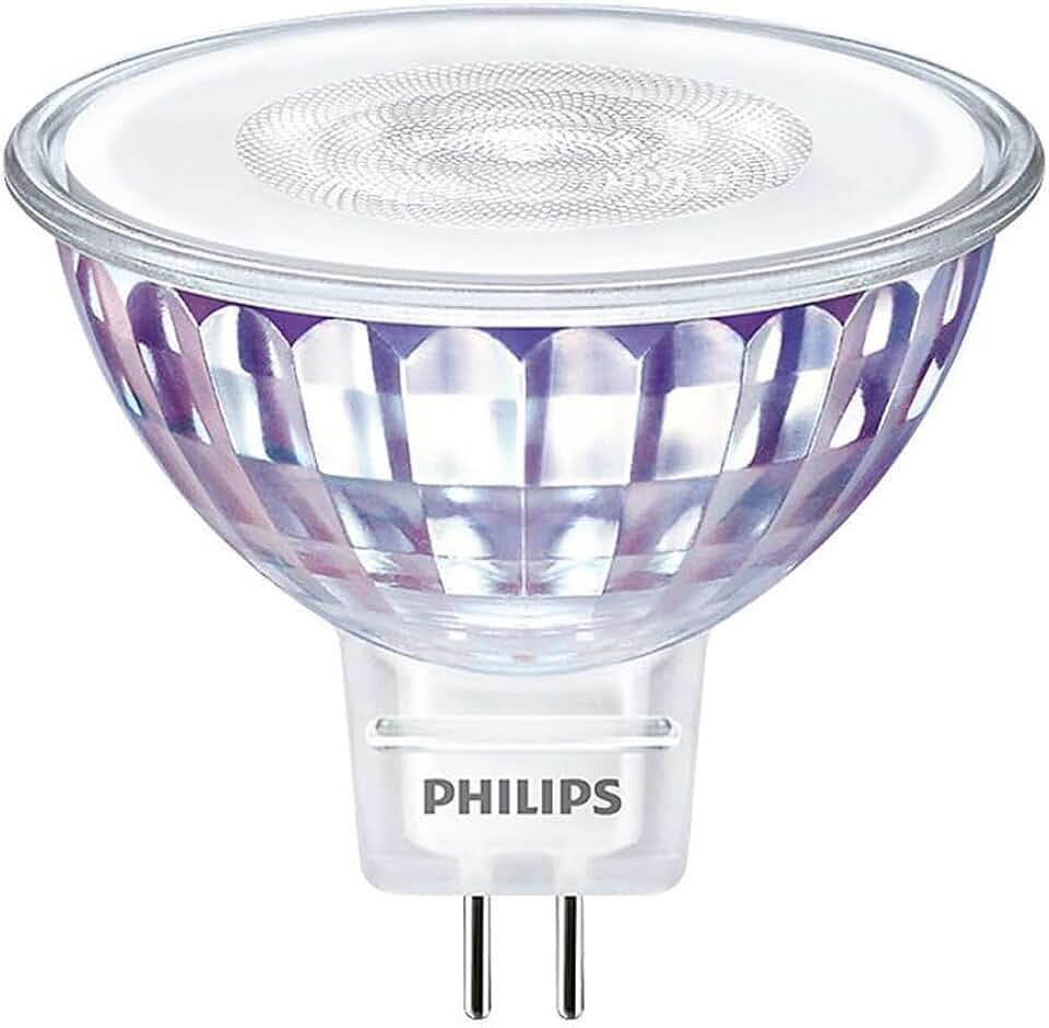 PHILIPS LED Classic GU5.3 Lampe, 50 W, Reflektor, silber, warmweiß