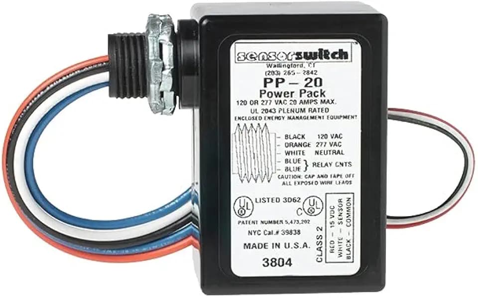 Lithonia Lighting Low Voltage Sensor System Power Pack, Up to 14 Sensors