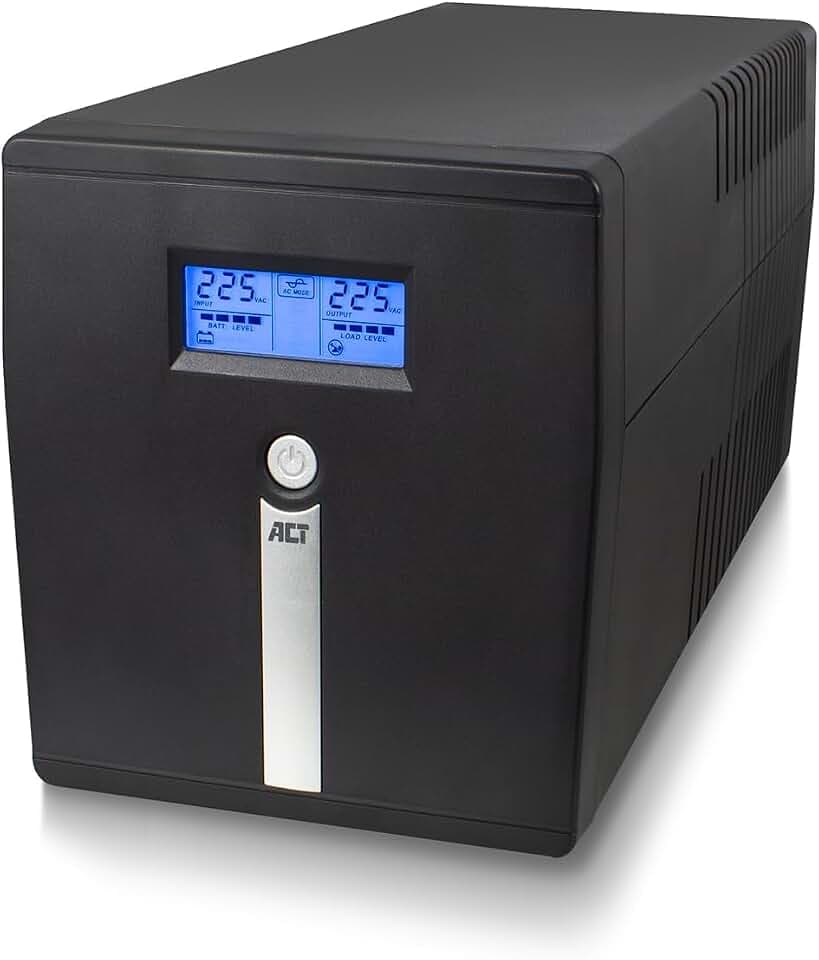 ACT Back-up USV, 1000VA Batterie UPS, Überspannungsschutz, AVR – AC2310