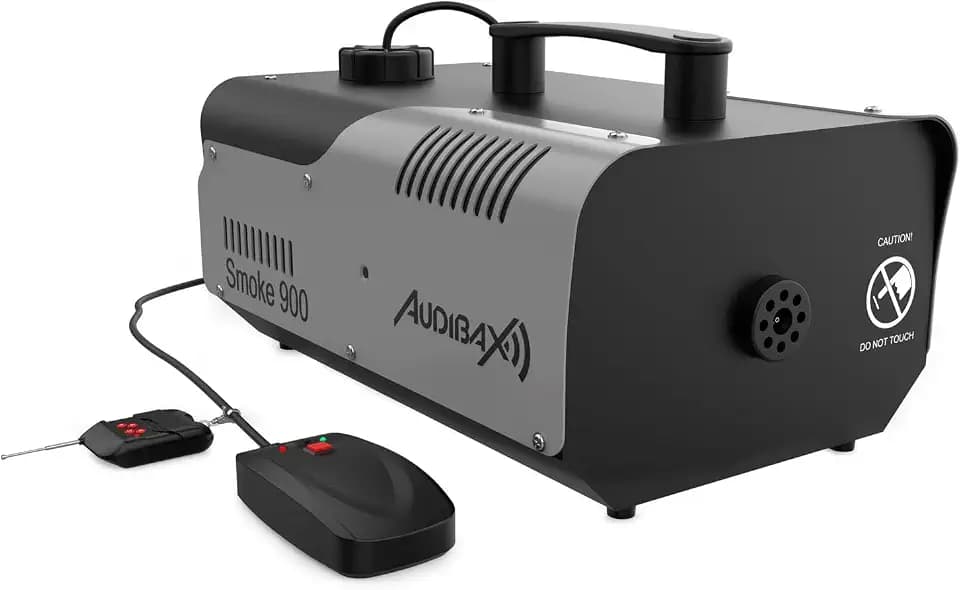 Audibax Smoke 900 Maquina Humo 900W Discoteca Profesional + Mando Inalambrico