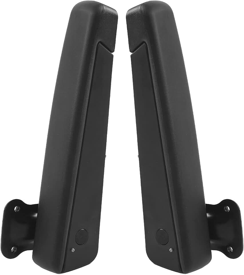 Armlehne, 2PCS Links Rechts Verstellbare Sitzarmlehne Universal für Boote für LKW