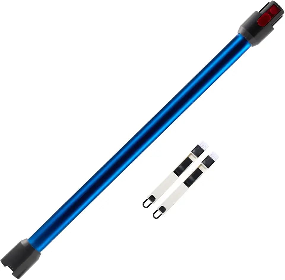 Cheerhom Verlängerungsrohr für Dyson V11, Saugrohr Kompatibel mit Dyson V7 V8 V10 V11 V15, Starres Teleskoprohr für Dyson Staubsauger mit Zwei 2-in-1-Bürsten, Blau
